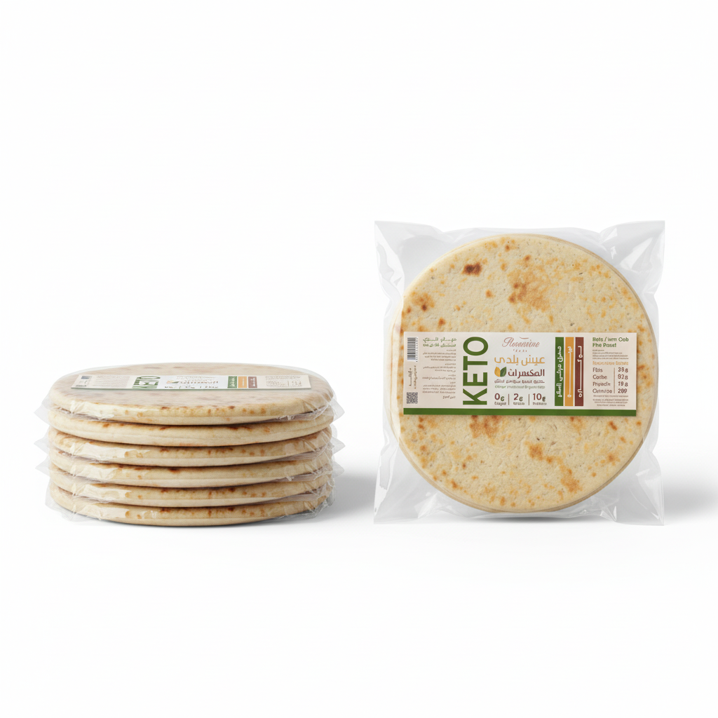 عيش فلورنتين- زيرو سكر.كيتو.لوكارب